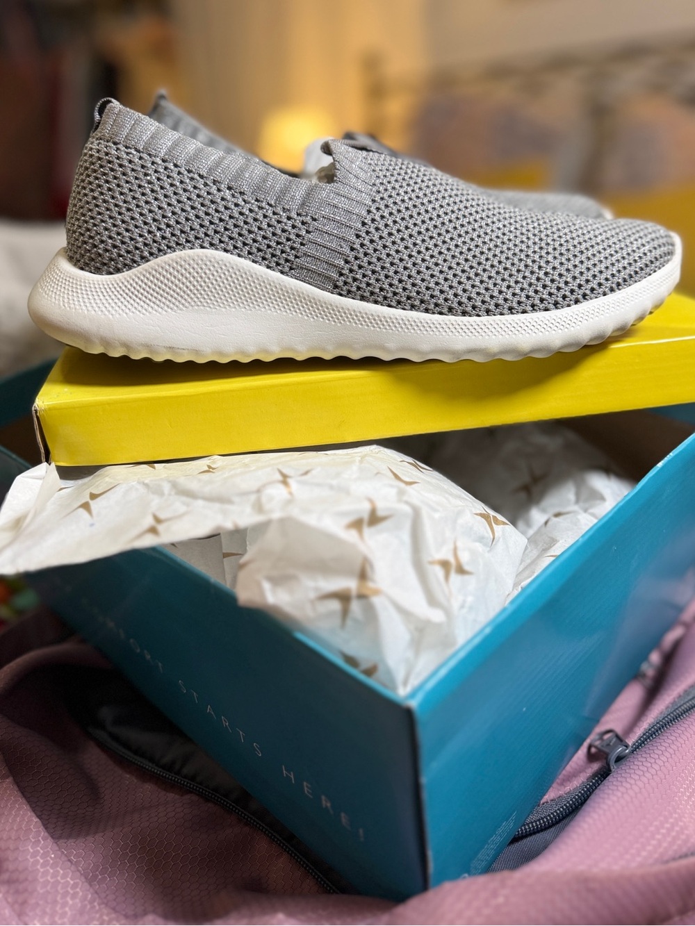 Aetrex Angie Slip On Sneakers Arch Support Relief for Foot Pain Aligns Feet